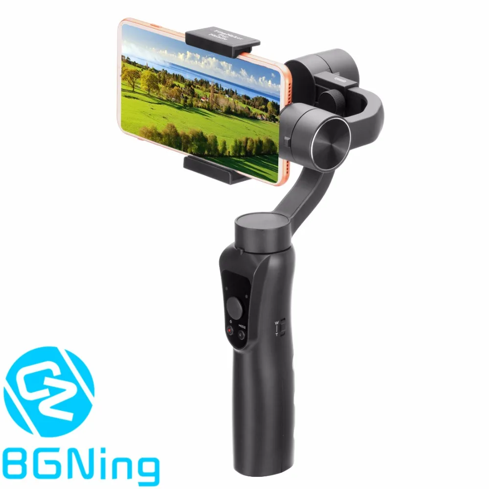 

3-axis Mobile Phone Stabilizer Selfie Stick Anti-shake Live Shooting Handheld Gimbal support Gopro Camera PK Zhiyun FeiyuTech