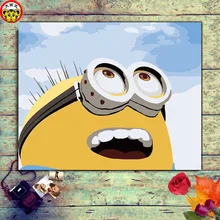 Фильм Бог крадет Молоко папа аниме мультфильм дети простой цвет картина по номерам