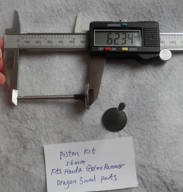 IN & EX VALVES SET HONDA GX100 RAMMER 8