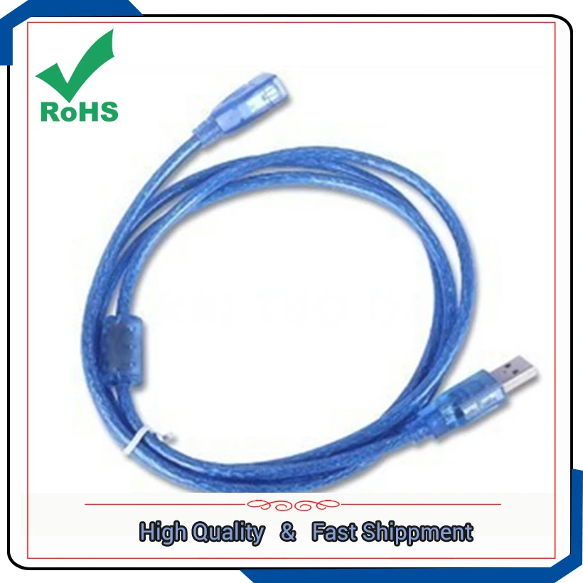 1.5 m USB male and female copper data cable with shielded braid extension cord Electrical Wires | Обустройство дома