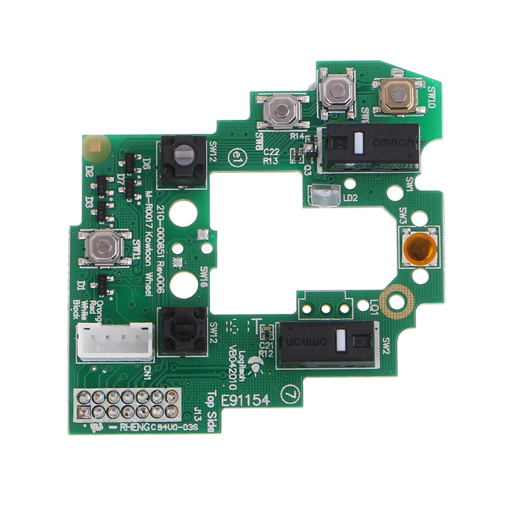 Ratón placa base superior de la placa base clave junta para Logitech G700 G700S de ratón de juego