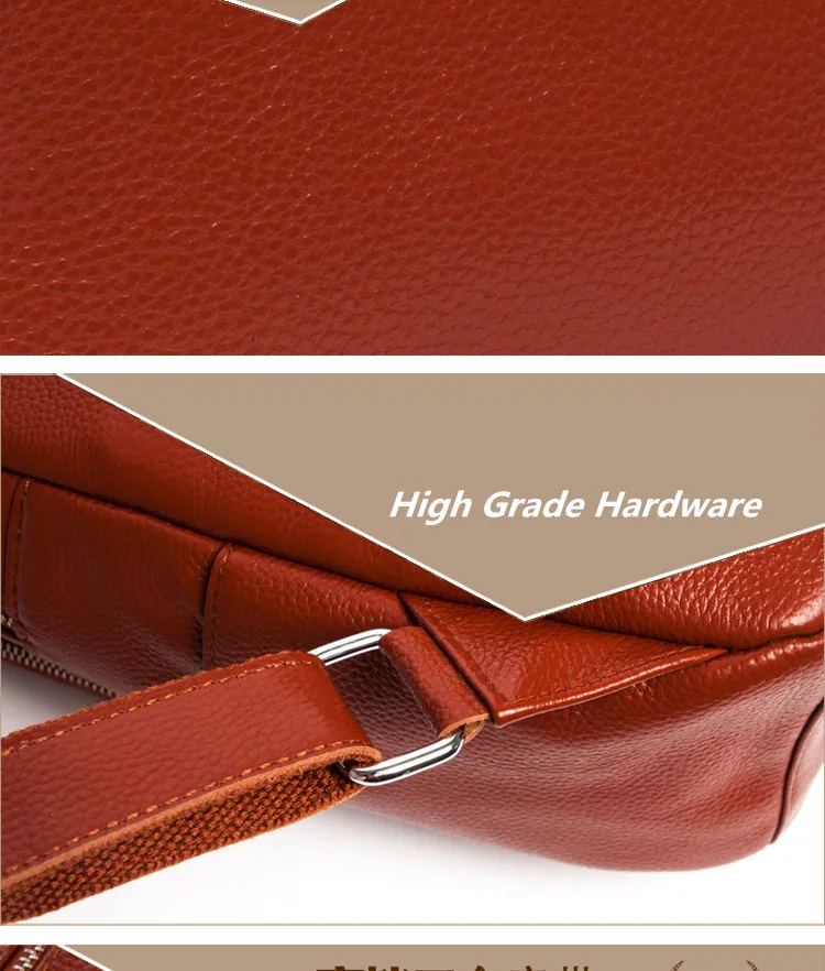 genuine leather women backpack  (14)