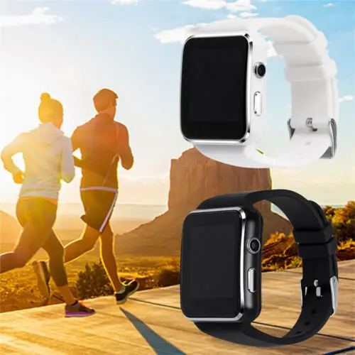  X6 Curved Screen Bluetooth Smartwatch TF SIM Camera Men Women Smart Watch for Android IOS iPhone Sa - 33010597661