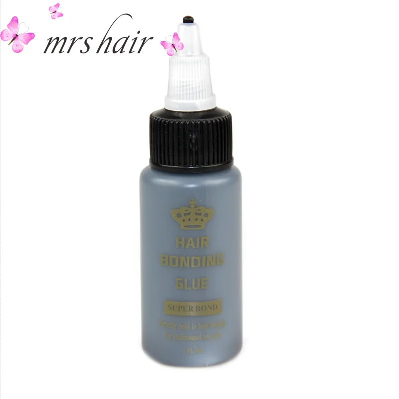 1oz Adhesives Glue For Hair Weft 1bottle Double Wefted Hair Bonding