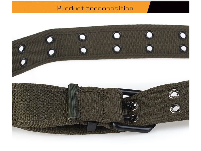Army Style Combat Waist Belt