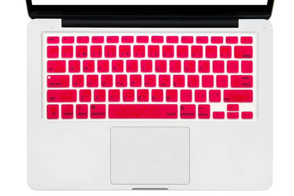 Hello cat Design Silicone Laptop Keyboard Skin Protector Cover