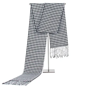 

2018 Men Scarf Classic Cashmere Scarf Winter Warm Soft Tassel Fashion Women Shawl Wrap New Scarves