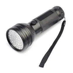 51 светодиодный Ультрафиолетовый фонарь 395nm Многофункциональный ультрафиолетовый фонарик мочи домашних животных с детектор пятен для