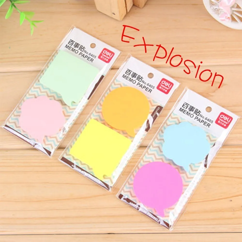 

BPColor notes, paper note paper, instant message paper memo pad kawaii planner notepad stickers WJ-BQB3