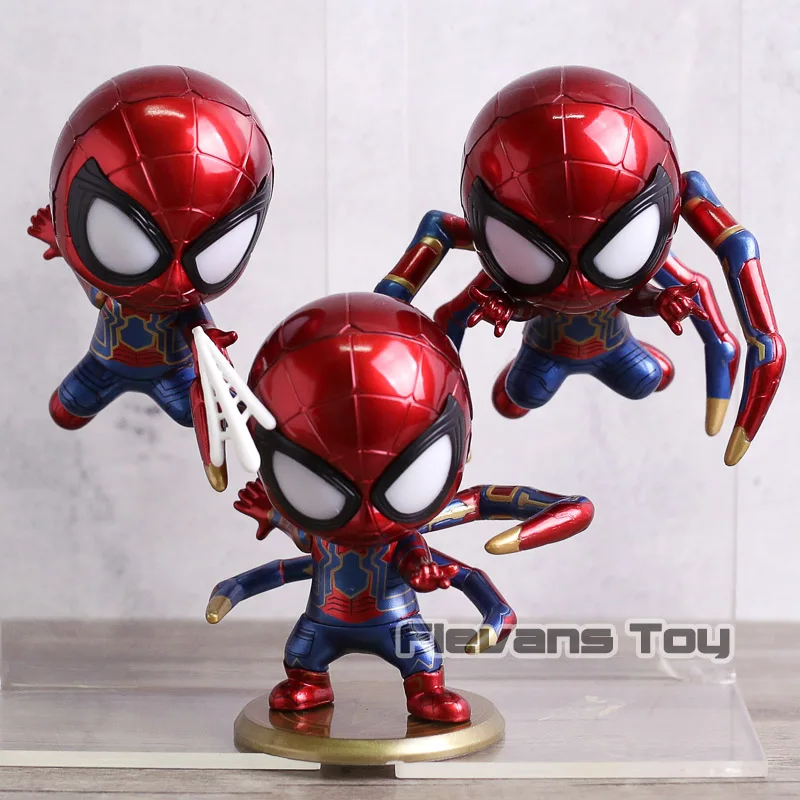 

Avengers Infinity War Iron Spider Spderi-Man Figures Dolls with Light Collectible Model Toy Birthday Gift
