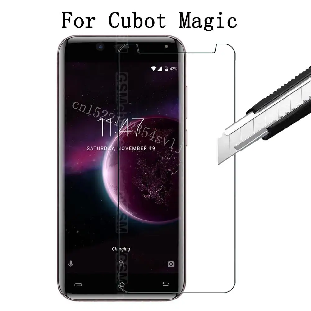 Закаленное стекло для смартфона Cubot Magic Взрывозащищенная защитная пленка экрана