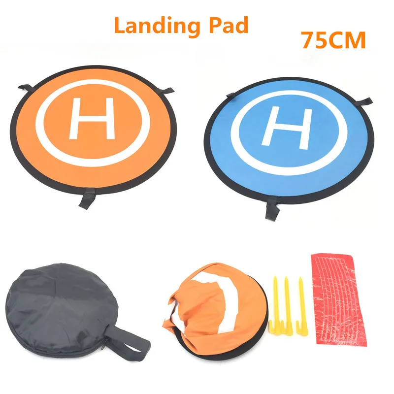 75CM Landing pad Для DJI Mavic pro Platinum Портативная Складная посадочная площадка 55 см 75 см 110 см для DJI Mavic Air pro Phantom 4 pro Аксессуары для дрона - Цвет: 75CM Landing pad