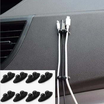 

8PCS Car Wire Holder Clip Car Stickers For KIA Rio K2 K3 K4 K5 KX3 KX5 Cerato,Soul,Forte,Sportage R,Sorento Optima