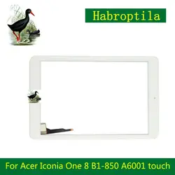 5 шт./лот Сенсорный экран планшета Digitizer Замена для acer Iconia One 8 B1-850 A6001 8-дюймовый белый