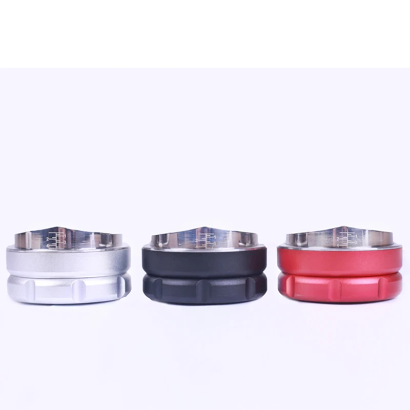  Manual Barista Powder Coffee Espresso Latte 58mm Coffee Tamper Distributor Leveler Tool single line - 33029822917