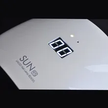 Кисть для нейл-арта заводская цена профессиональный встроенный вентилятор инструмент для ногтей для двух рук УФ светодиодная лампа для фотополимеризации гелевых ногтей маникюр