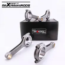 Biela Biela para Toyota Corolla 7AFE Con para Avensis Celica 7A-FE ARP Parafusos 132.5mm Comprimento Centro Equilibrada 4340 pistão