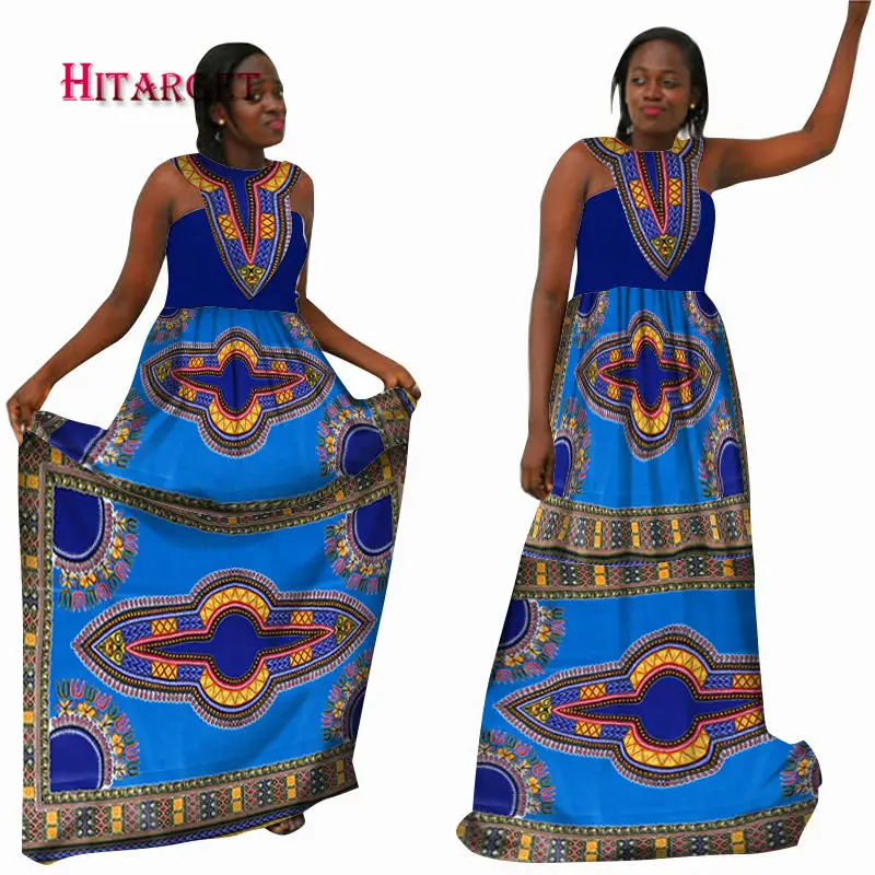 

Hitarget 2017 New Fashion Design Traditional African Clothing Print Dashiki Special Neck Design African Dresses for Women WY2097