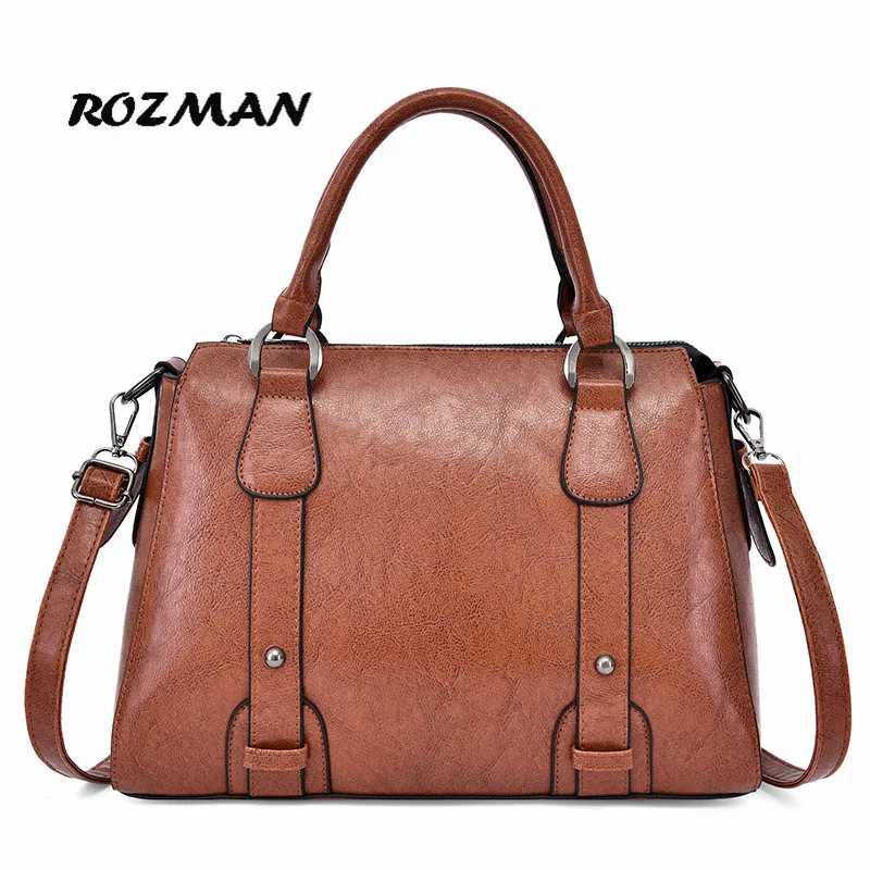 

Women Famous Brand Vintage Bag Luxury Leather Handbags 2019 Pattern Shoulder Bags For Women Fashion Ladies Hand Bag sac a main