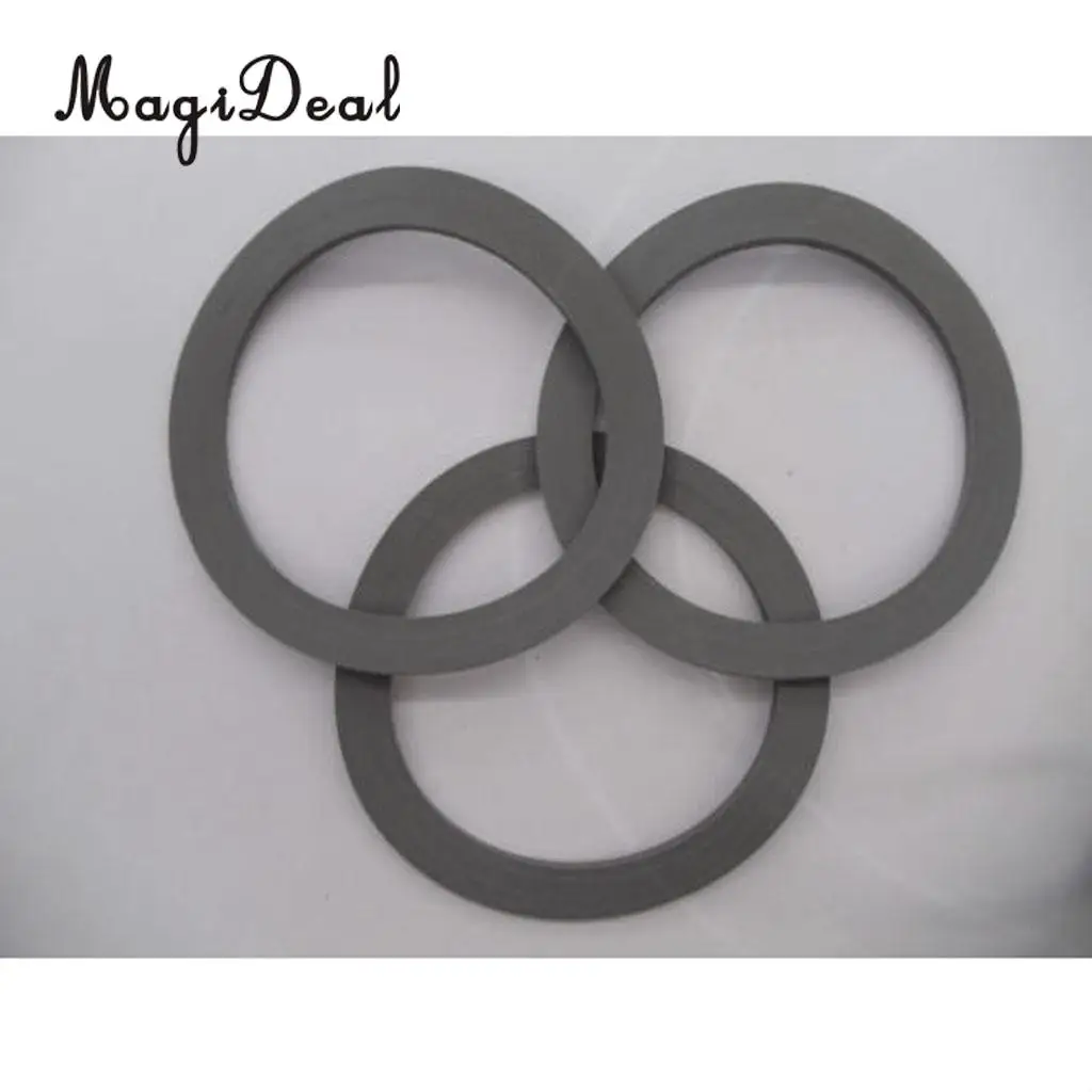MagiDeal 3Pcs Silicone Rubber O Shaped Design Replacement Rubber Sealing Gasket O Seal for Blender Seal Ring Parts