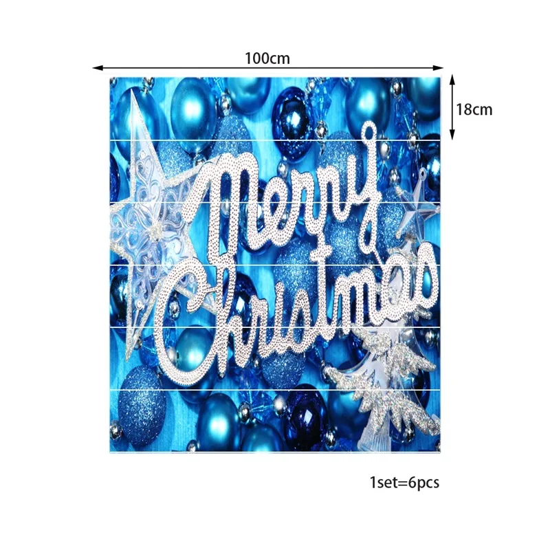 الأزرق 6 قطعة/المجموعة 18 سنتيمتر * 100 سنتيمتر 3D نافذة الدرج ملصقات muurstickers ديكور المنزل المعيشة غرفة نوم التفاف autocollants MA4