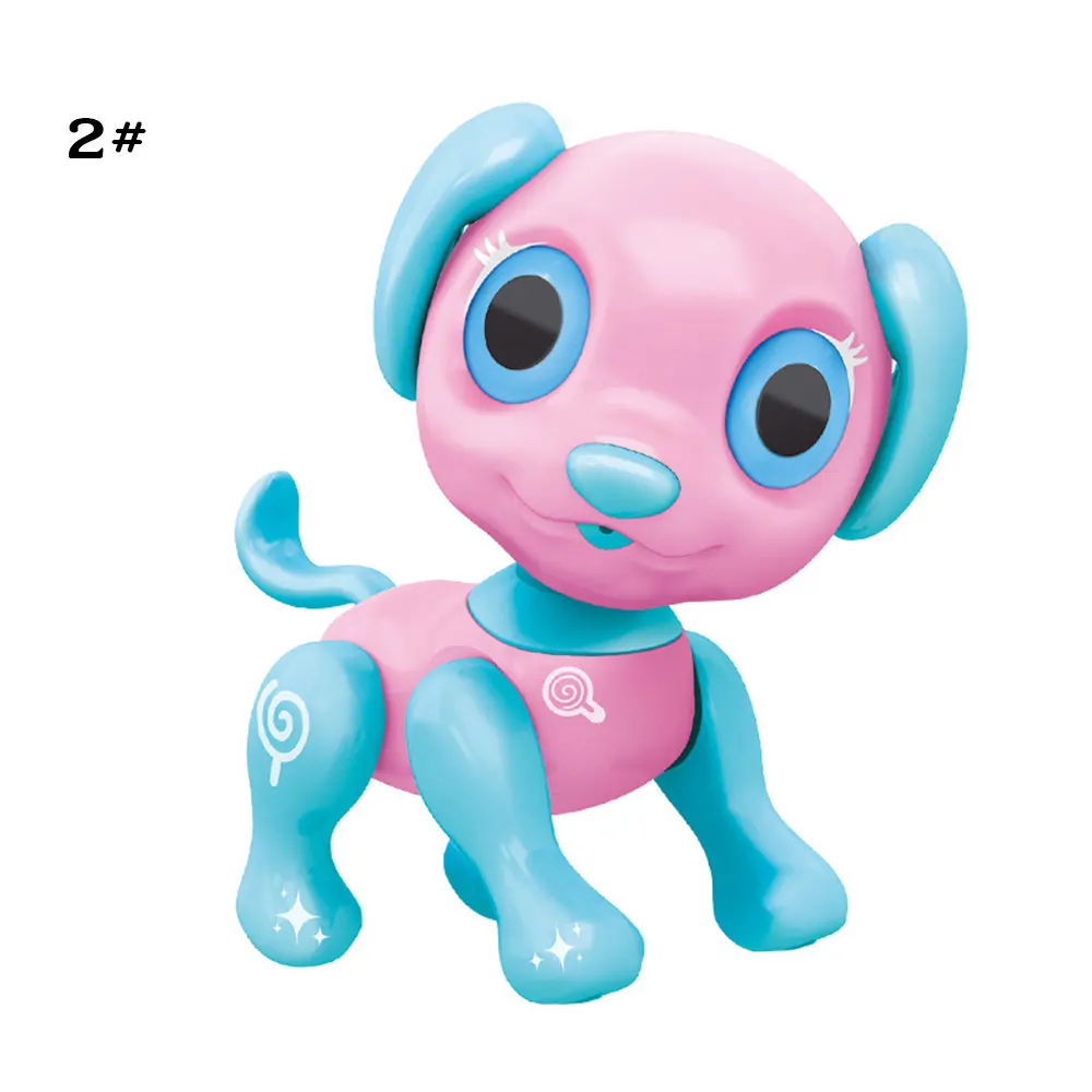 

Smart Puppy Machine Dogs Plastic Indoor Robot Dog Voice Control Mini Dog Pet Companion