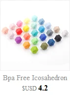 12*7 мм 100 шт детский Прорезыватель Pearl силиконовые бусины в форме чечевицы BPA бесплатно младенцев ожерелье-Прорезыватель Браслет DIY