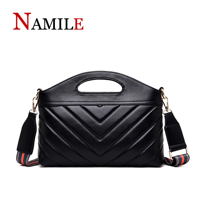 

2019 new simple lattice series ladies small handbags luxury handbags ladies handbags designer shoulder Messenger bag