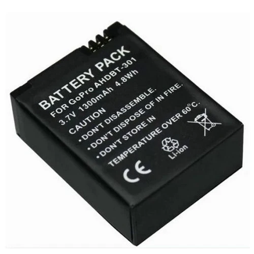 SCLS 3x Decoded Camera Battery for Gopro HERO3 Black AHDBT 201 AHDBT 301battery forbattery for