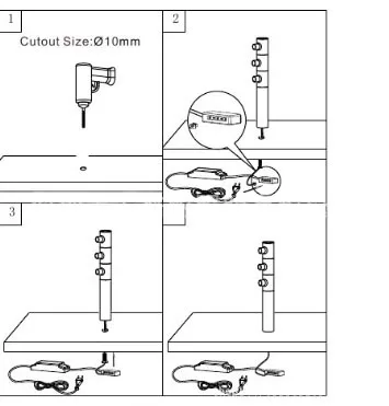 display cabinet lighting