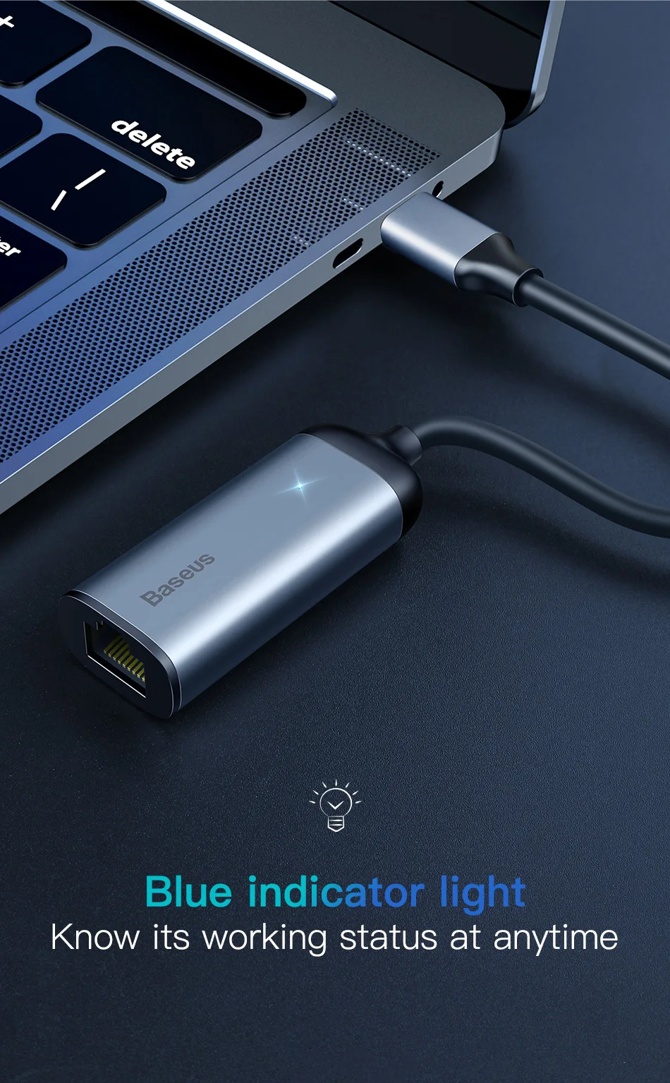 Baseus USB C концентратор type C к HDMI RJ45 Мульти USB 3,0 Thunderbolt 3 адаптер питания type-c концентратор для MacBook Pro Air USB-C сплиттер HAB