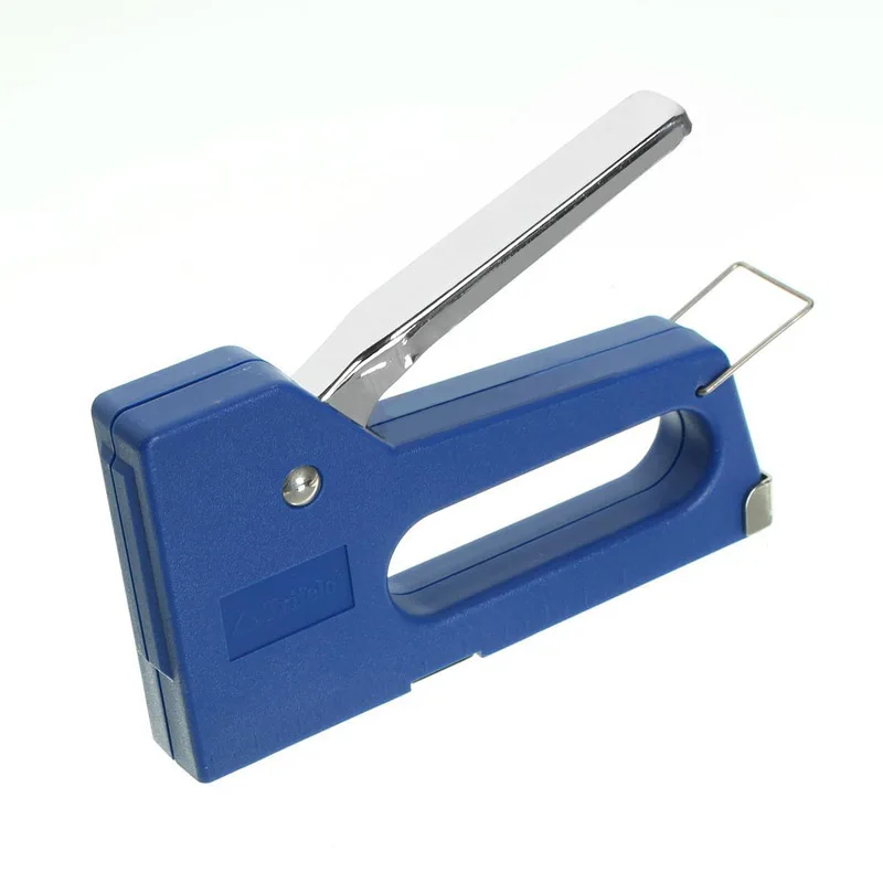 OSSIEAO Mini Staple Nail Stapler Stapling Machine Kit with 100pcs 6mm Nails New