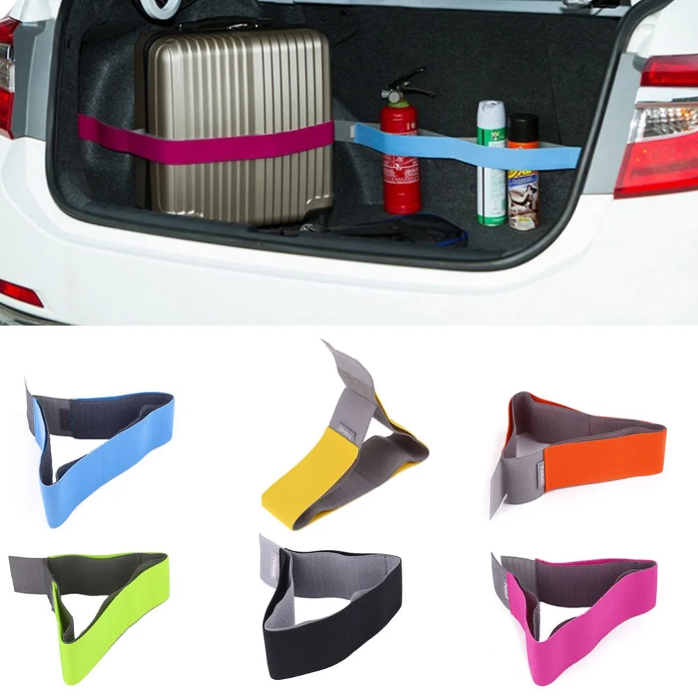 

Car Trunk Organizer Elastic Car-styling Color Strap Fixed Sundry Stowing Tidying Auto Interior Accessories Dewtreetali