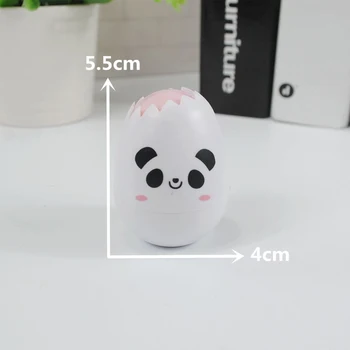 

1PCS Novelty Animal Egg Press Type Decorative Correction Tape Diary Stationery School&Office Supplies
