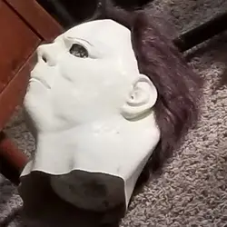 2018 реалистичные вечерние платье Майкл Майерс латексная маска для Хеллоуина