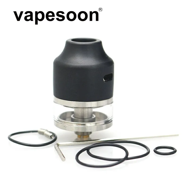 

WASP NANO RDTA Tank 2ml 22mm Diameter Atomizer Easy Building Deck & Adjustable Airflow System Fit e-Cigarette Mod