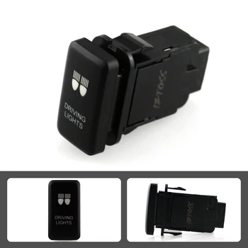 

Car Accessories 12V 0.5A LED DRIVING LIGHTS ON-OFF Switch for Toyota Hilux Landcruiser VIGO