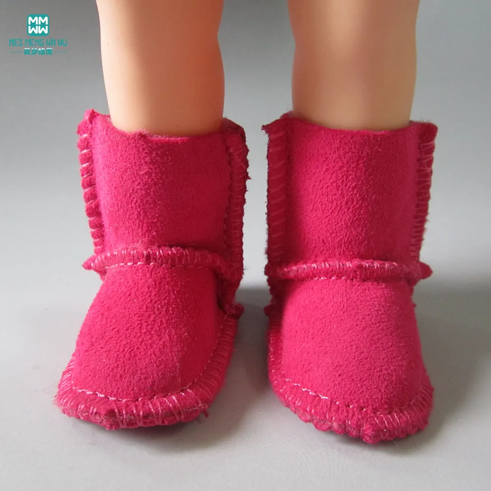 1 шт. мини кукольная обувь шерстяные сапоги для 1/4 1/3 bjd кукла и 16 дюймов 40 см кукла Шэрон(без коробки