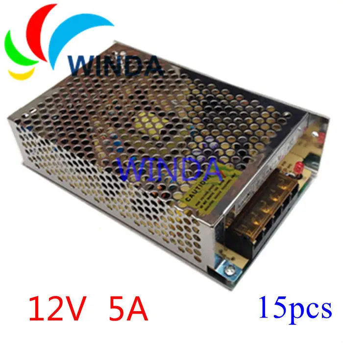 

60W 12V 5A Small Volume Single Output Switching Power Supply for LED display video camera CNC 3D Print High Quality transformer