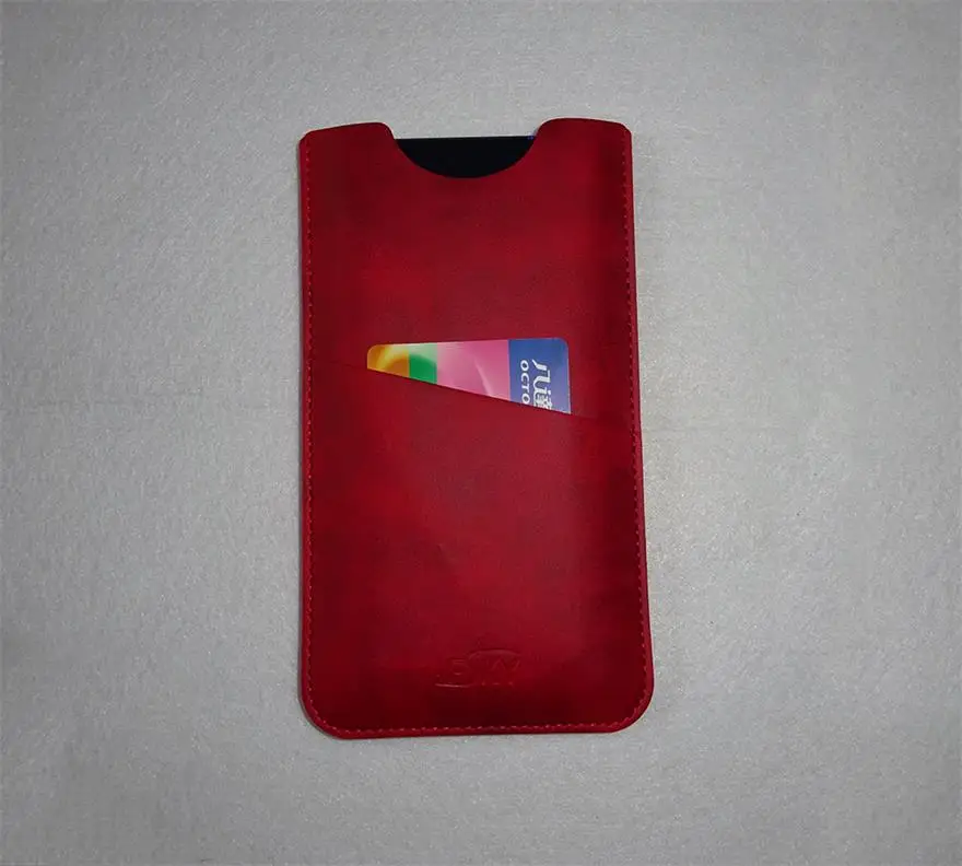 Чехол xFSKY для htc U11 чехол для телефона из искусственной кожи сумка для мобильного телефона деловая прямая линия кредитный держатель для карт простой карман для телефона - Цвет: Red
