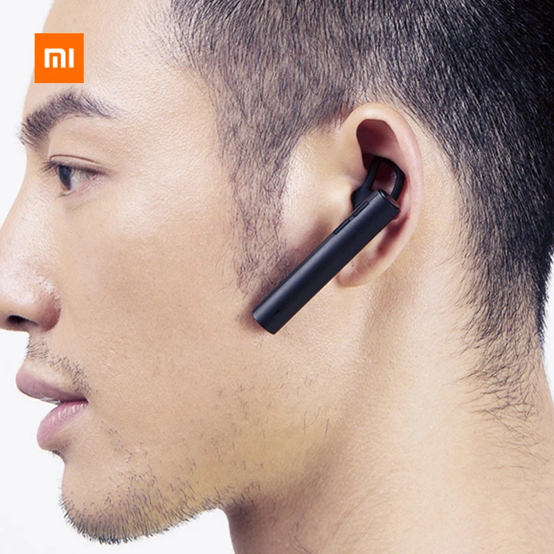 Xiaomi mi Bluetooth гарнитура беспроводной наушник Hands Free наушники с mi c и зарядная док-станция черный