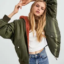 Новая модная женская двухсторонняя мотоциклетная куртка на молнии женская Свободная Повседневная осень зима стильная женская куртка пальто