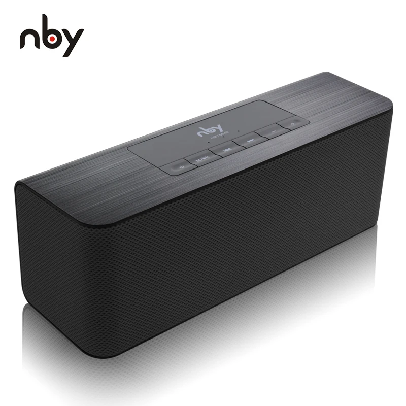 Alto falantes com Microfone Alto falante de Alta Portátil sem Fio Nby 5540 Bluetooth Speaker Definição Dual Cartão tf Alto falantes Mp3 Jogador