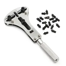 Best Promotion 55mm Watch Back Case Battery Cover Opener Wrench Remover Repair Tool Kit 18 Tips