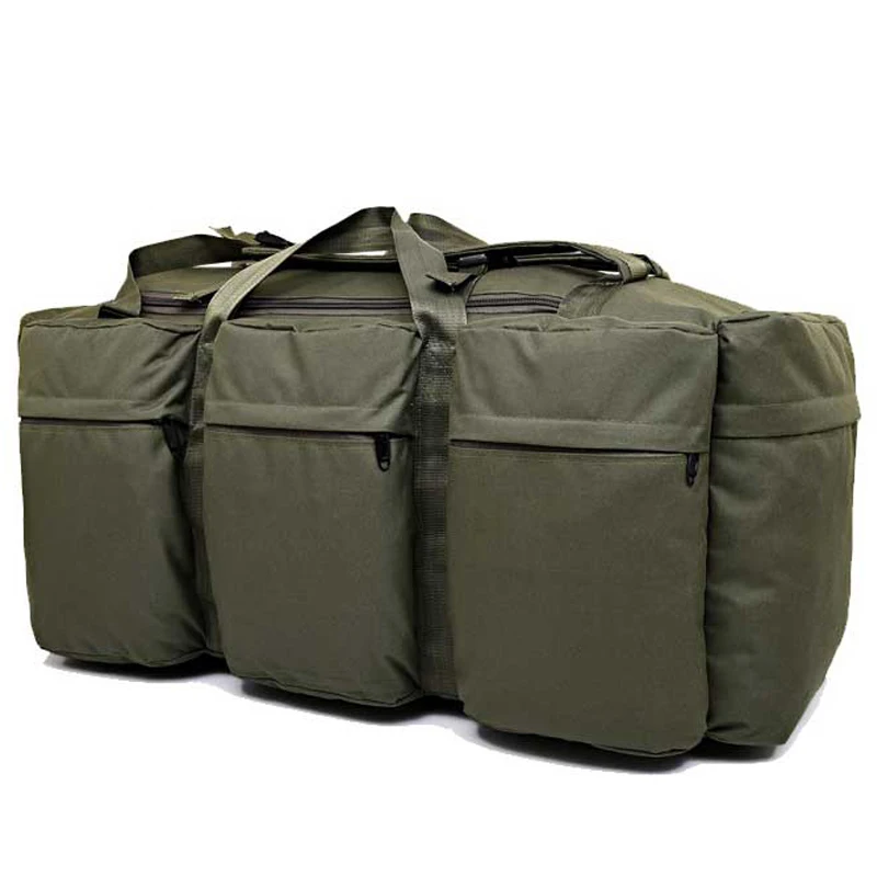 Mochila táctica militar de gran capacidad de 90 L para hombre impermeable Oxford senderismo Camping mochilas resistente al desgaste bolsa de viaje - 5