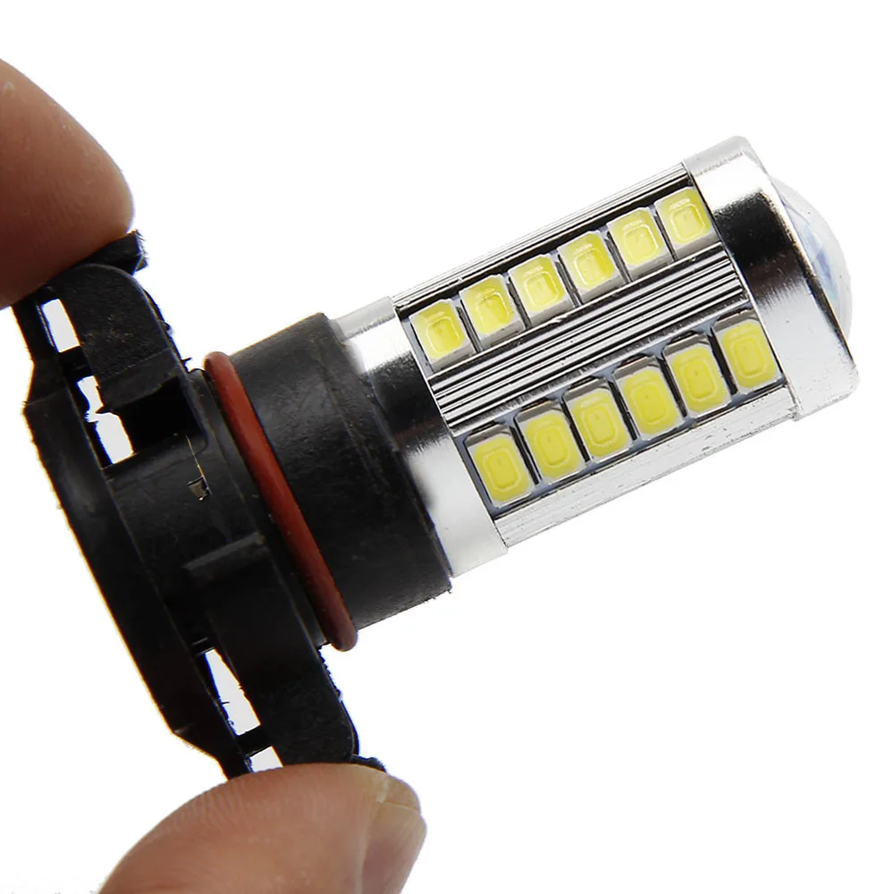 1 шт. 5630 чип светодиодный H16 33SMD белый фонарь автомобильный противотуманный