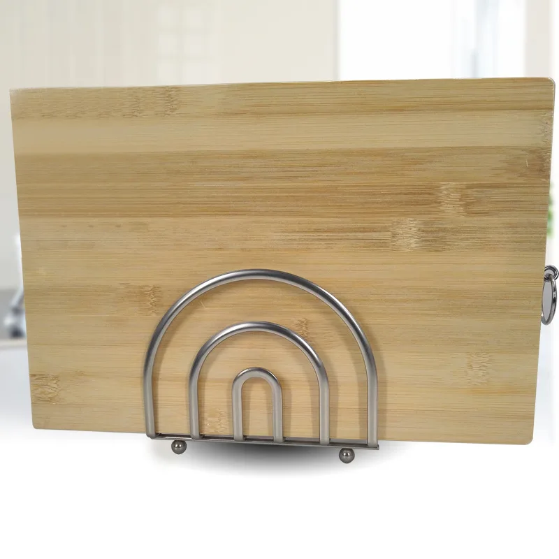 

Single layer Kitchen Shelf Pot Lid Rack Organizer Stand For Lids Pan & Cutting Board Holder Storage Stainless Steel Dish Rack