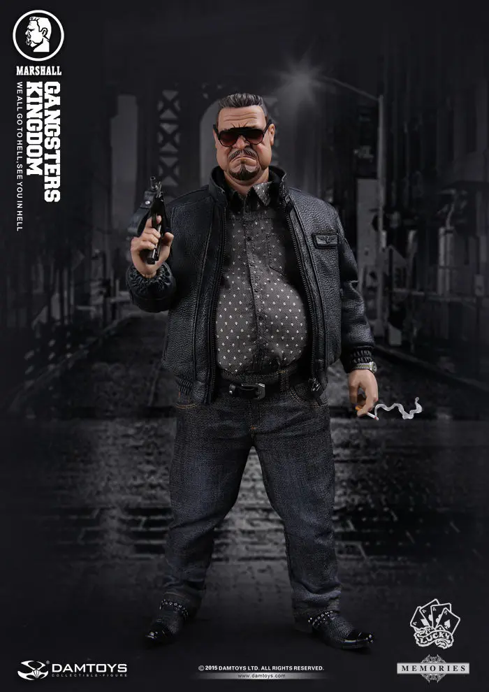 

1/6 DAMToys Dam Toys Gangsters Kingdom GK002MX Memory Article Fat Man Marshall