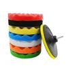 Juego de almohadillas de pulido de esponja de coche de 10 piezas, almohadilla de cera pulidora para pulidor de coche, adaptador de taladro, cepillo de rueda 3