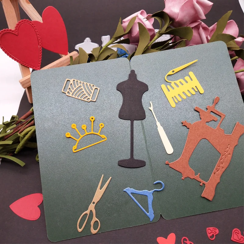 

14.8*9.2cm Sewing Tool machine Metal Cutting Dies for card DIY Scrapbooking Embossing stencil Paper Craft Album template Dies